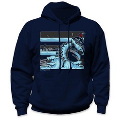 SEATTLE ICE HOODIE BL/NV S